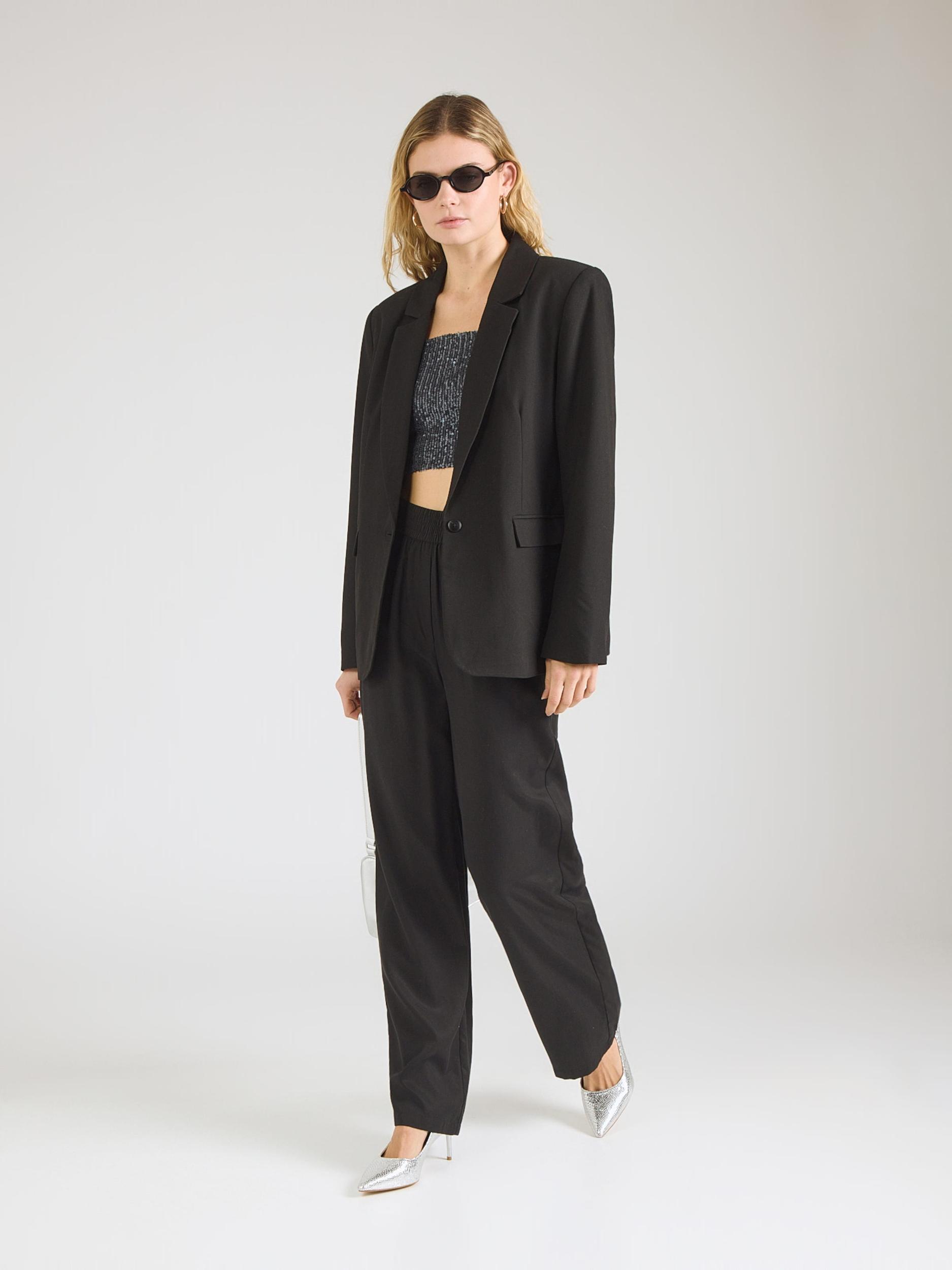 VILA Blazer 'VISIFFE' črna