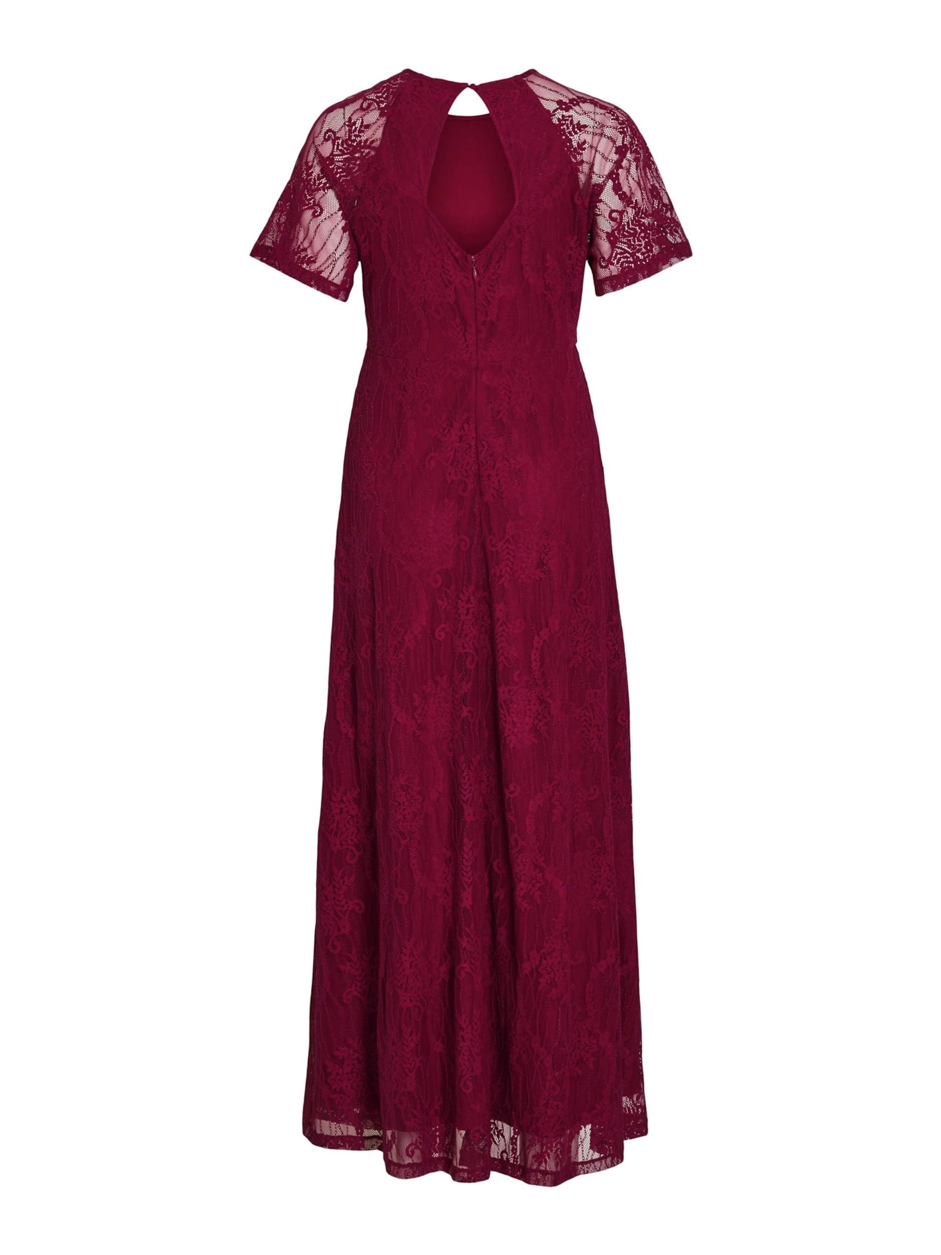 VILA Večerna obleka 'VIFemma' brusnica