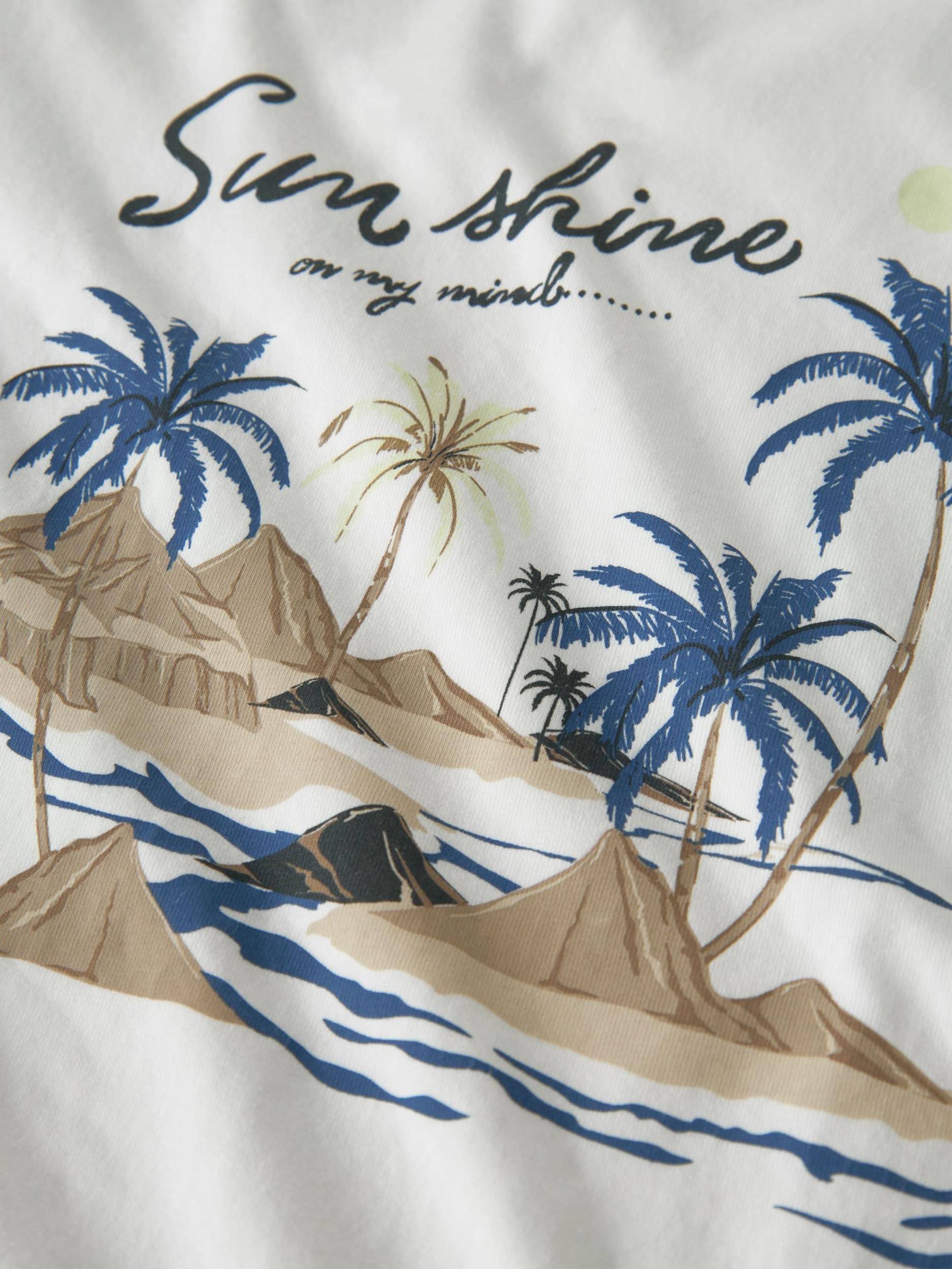 NAME IT Pižama safir / kaki / črna / bela