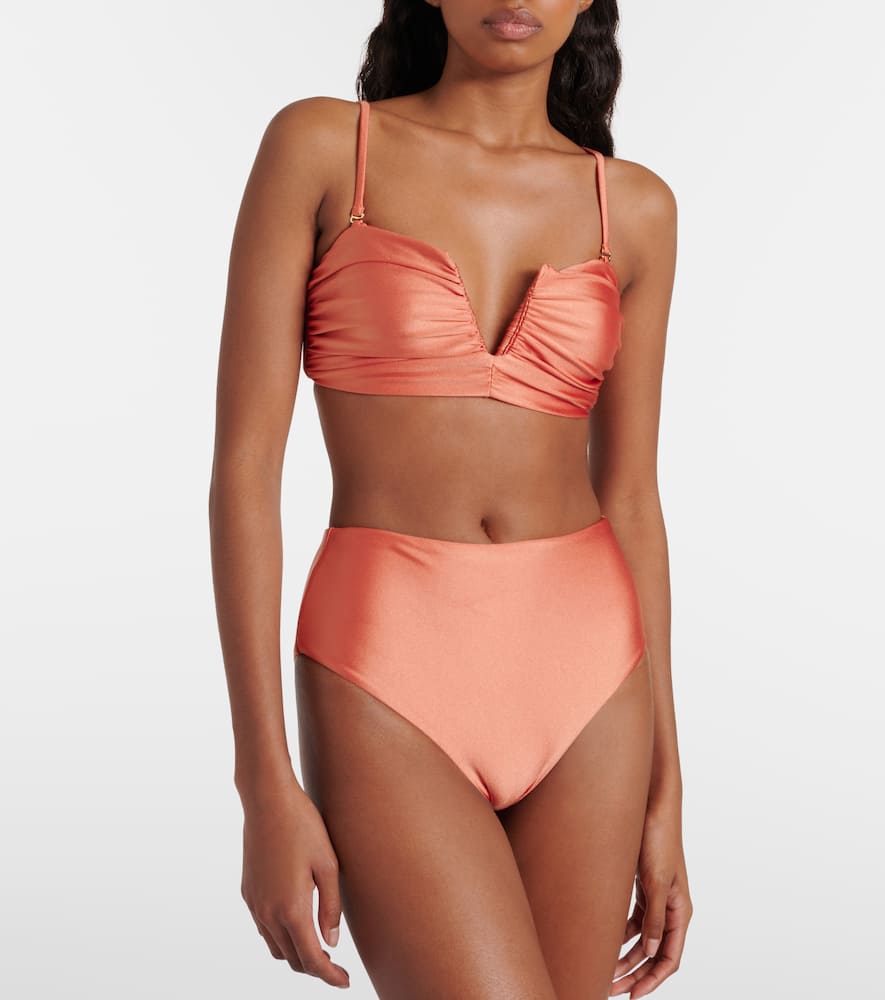 Jade Swim Bound high-rise bikini bottom