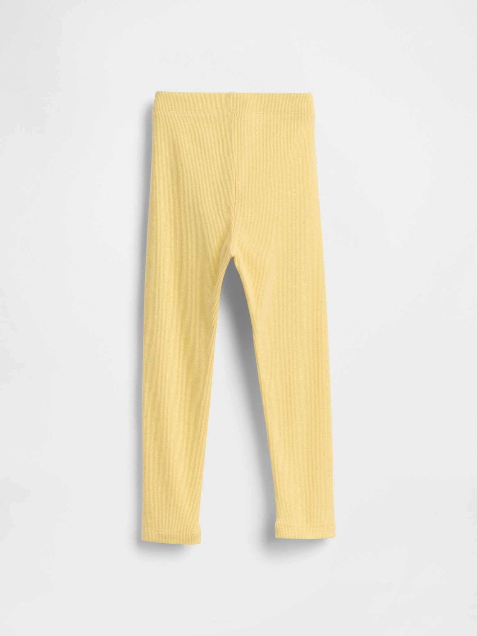 Dekliška GAP Baby rebraste legice Mix & Match GAP Rumena