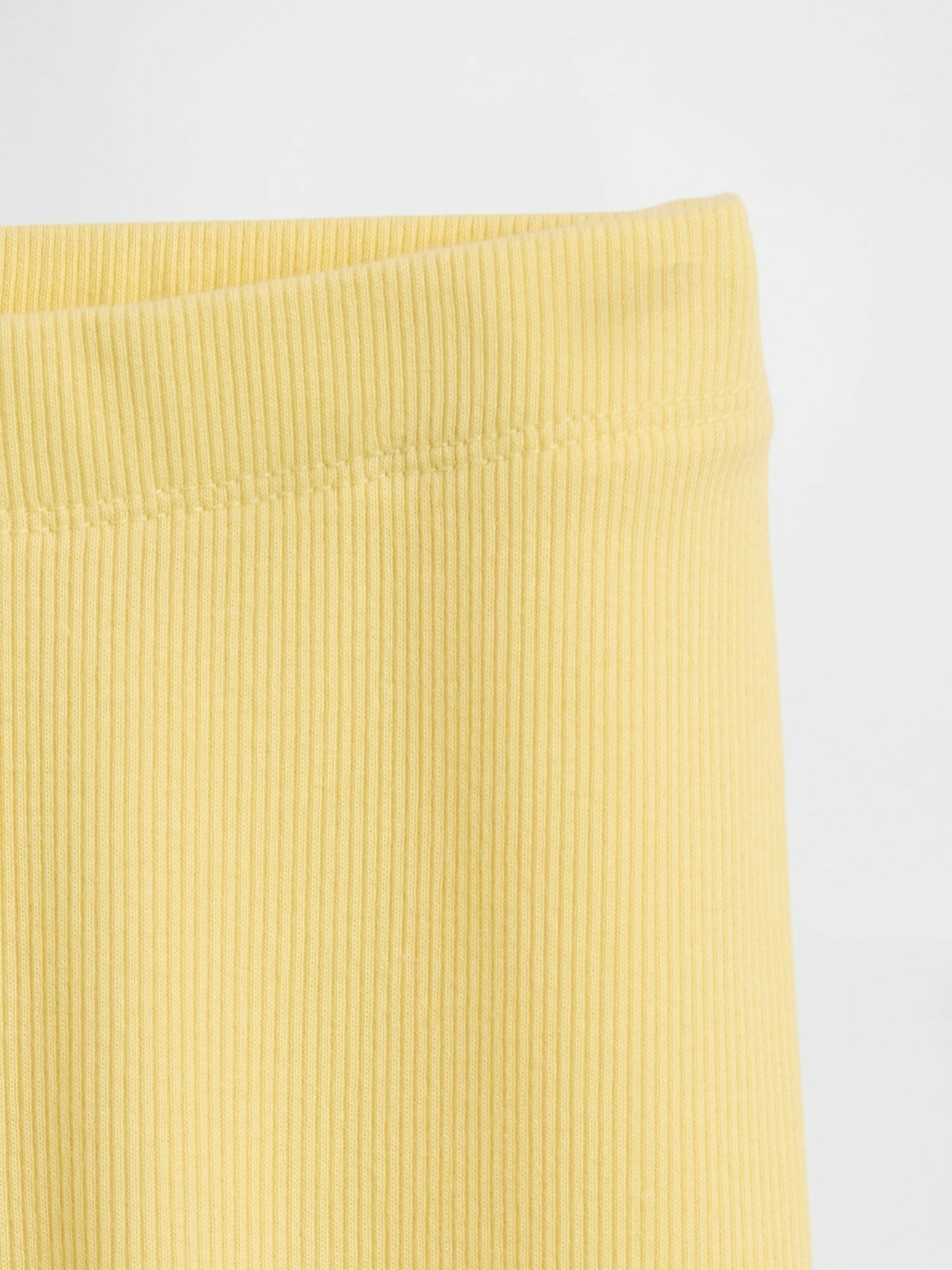 Dekliška GAP Baby rebraste legice Mix & Match GAP Rumena