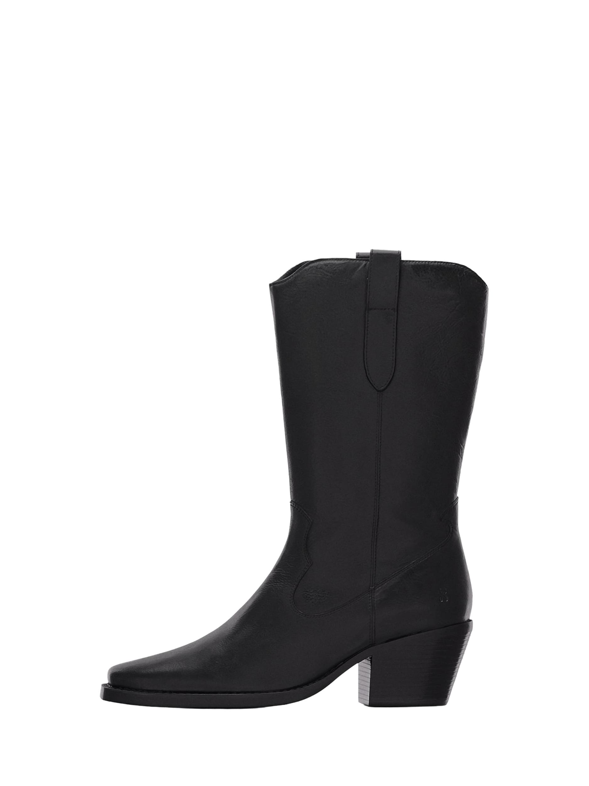 BRONX Kavbojski škornji 'Cassi-Dy' črna