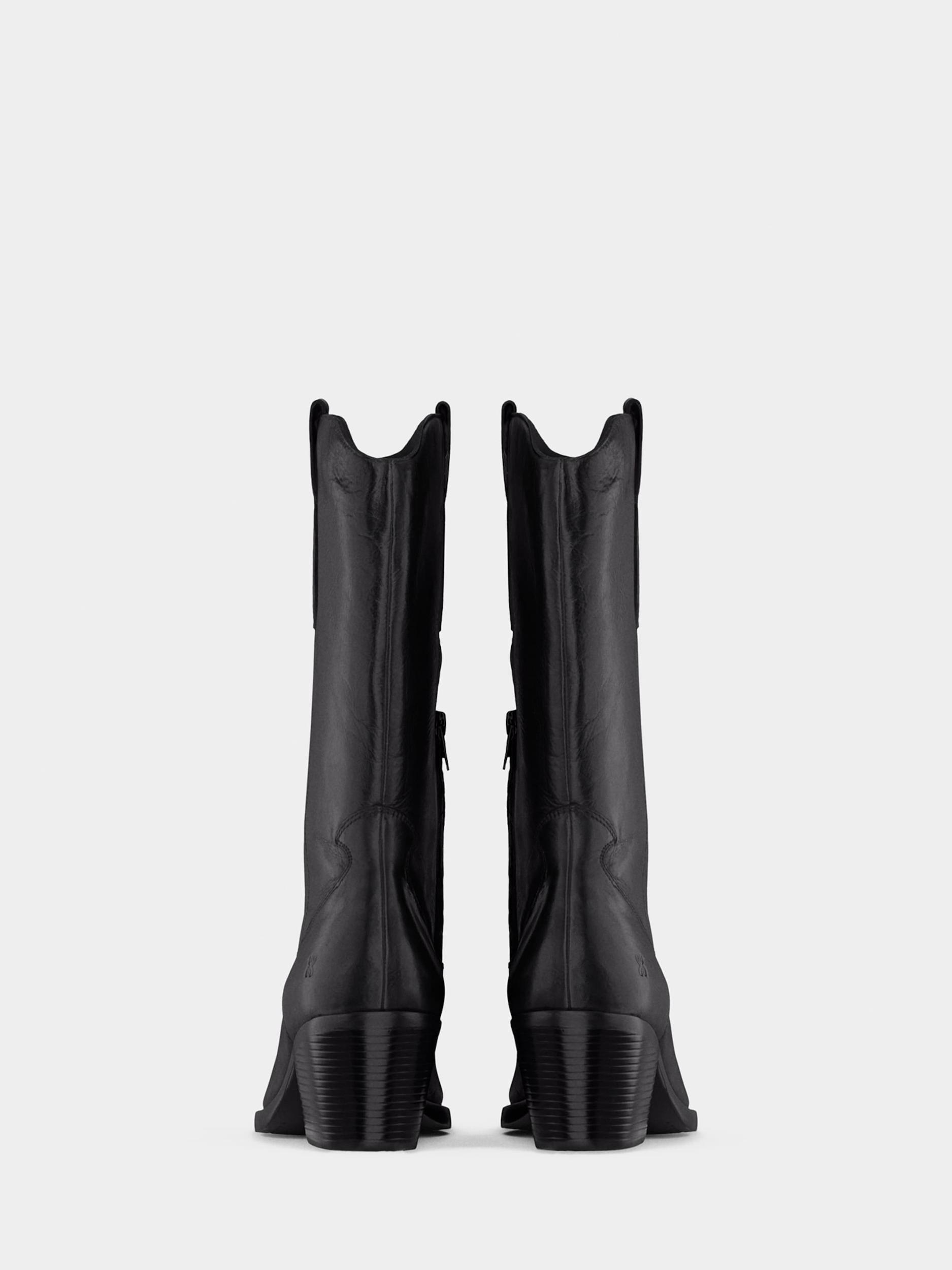 BRONX Kavbojski škornji 'Cassi-Dy' črna