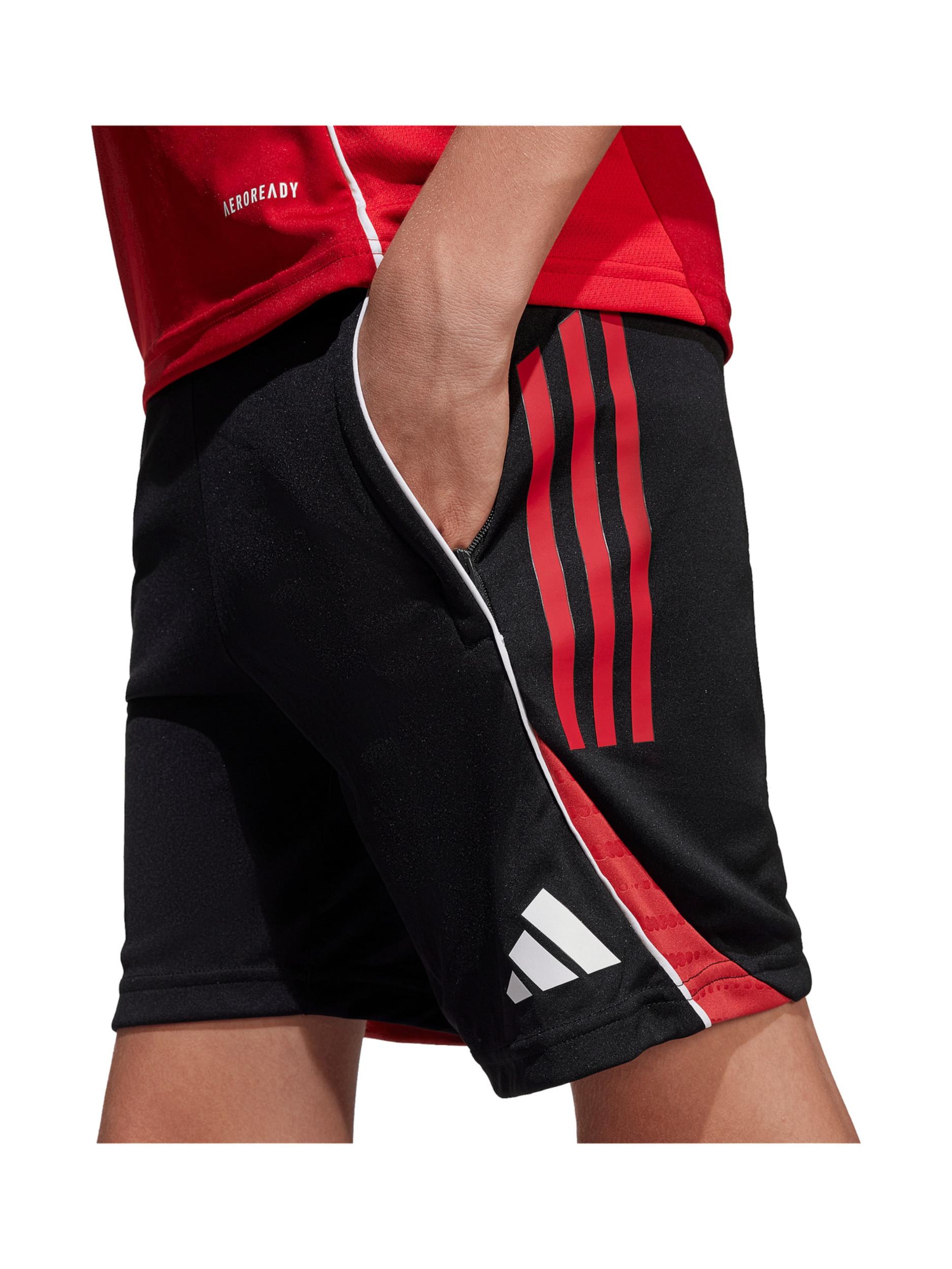 ADIDAS PERFORMANCE Športne hlače 'Tiro 25' rdeča / črna / bela