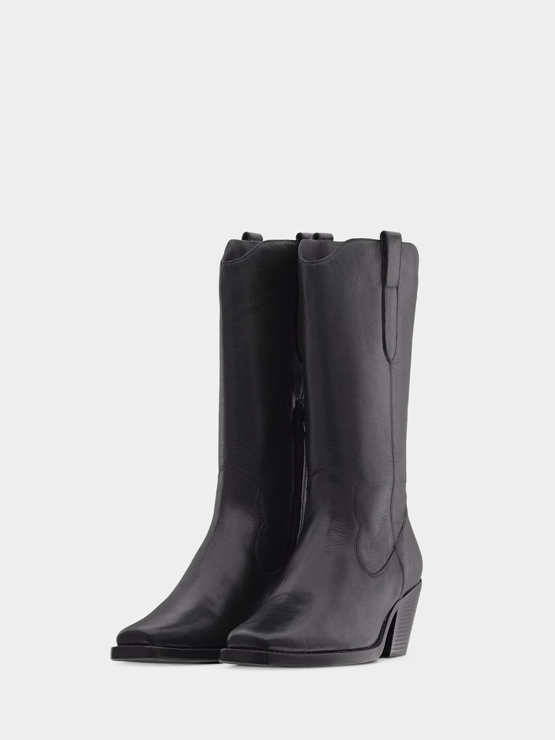 BRONX Kavbojski škornji 'Cassi-Dy' črna