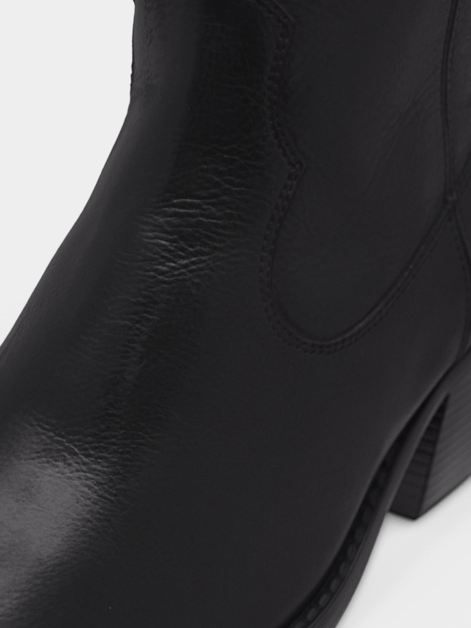 BRONX Kavbojski škornji 'Cassi-Dy' črna