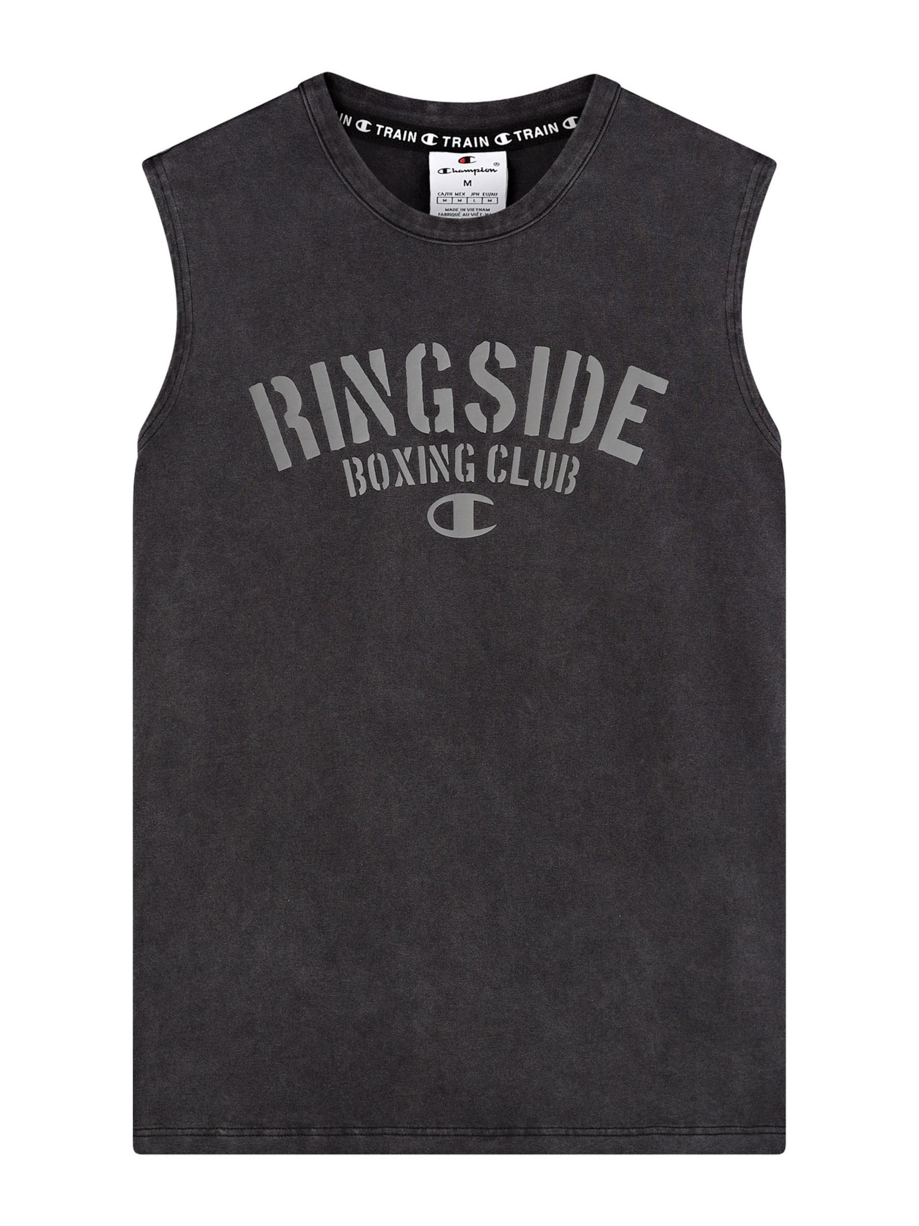 Champion Authentic Athletic Apparel Majica siva / črna