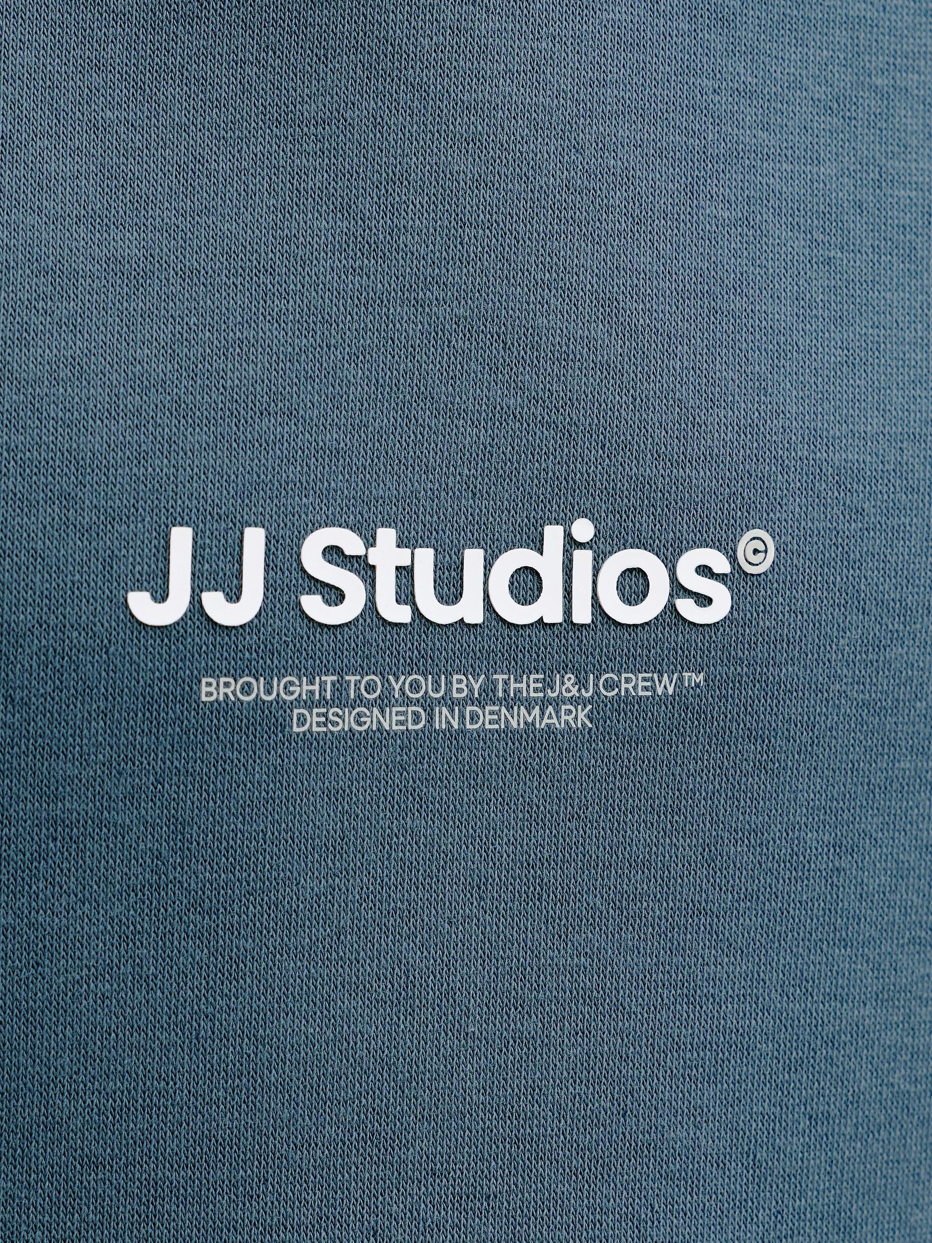 Jack & Jones Junior Majica 'JJESoho' mornarska / bela