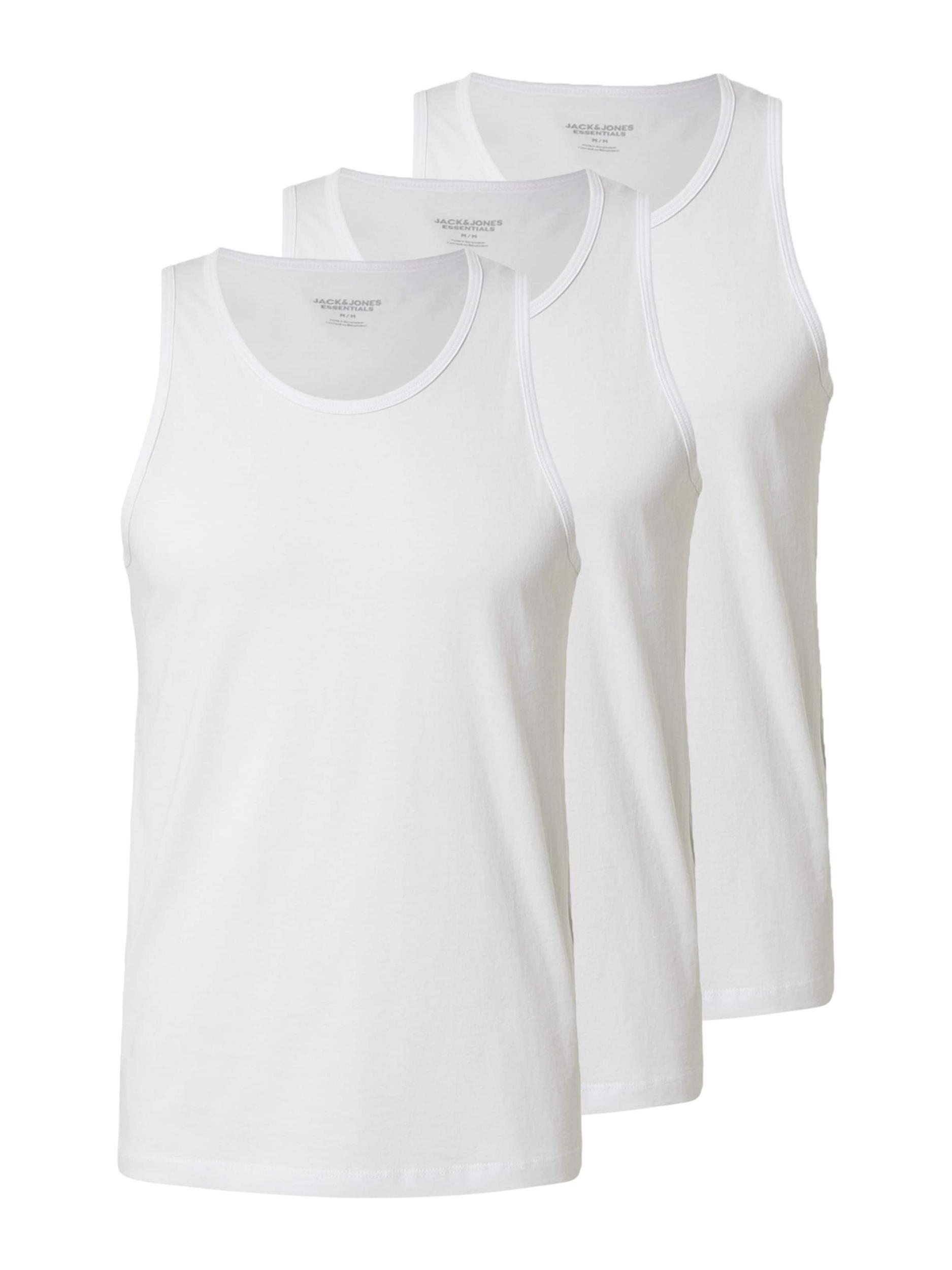 JACK & JONES Majica bela / off-bela