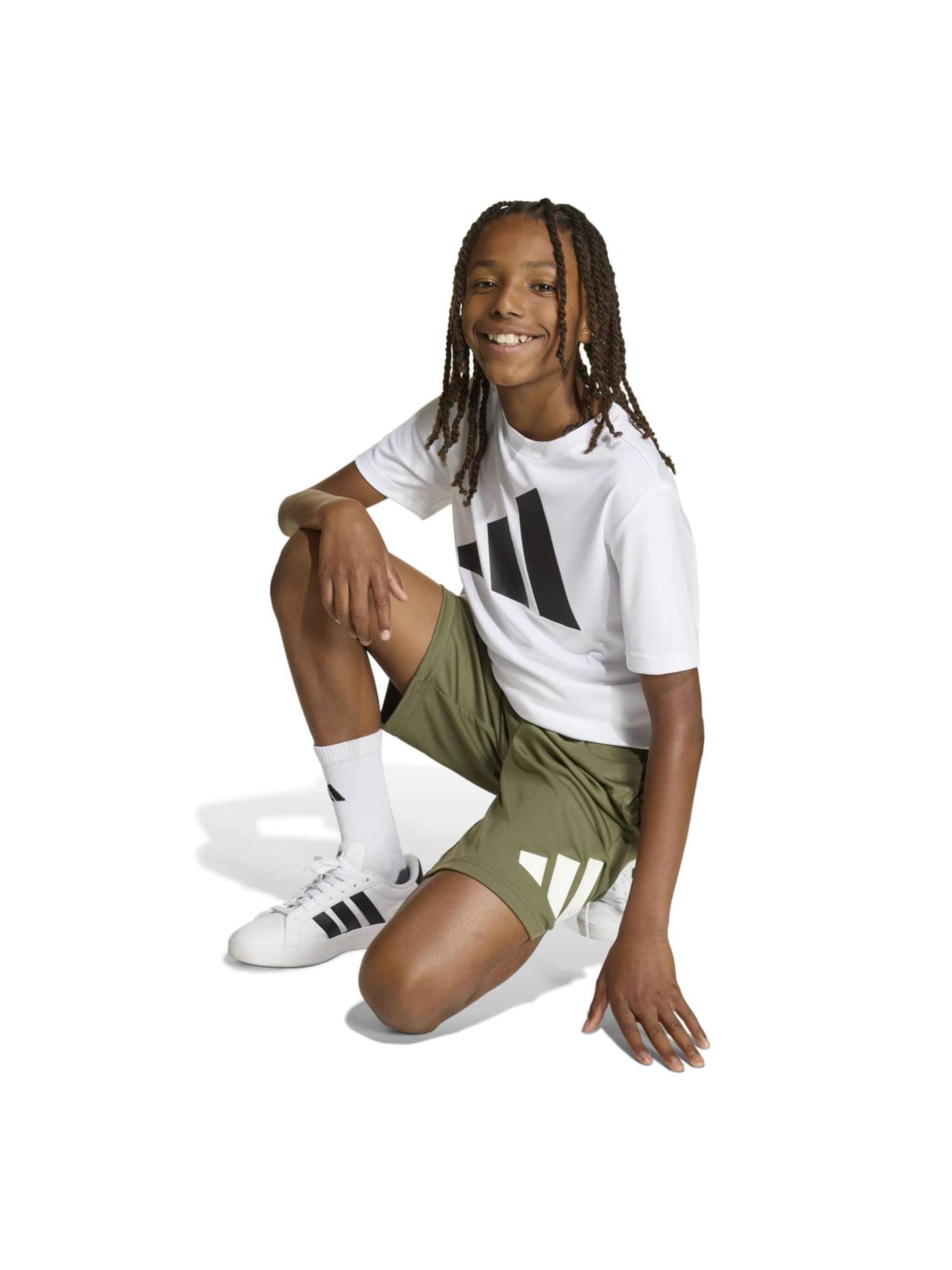 ADIDAS SPORTSWEAR Športne hlače 'TR-ES' oliva / bela