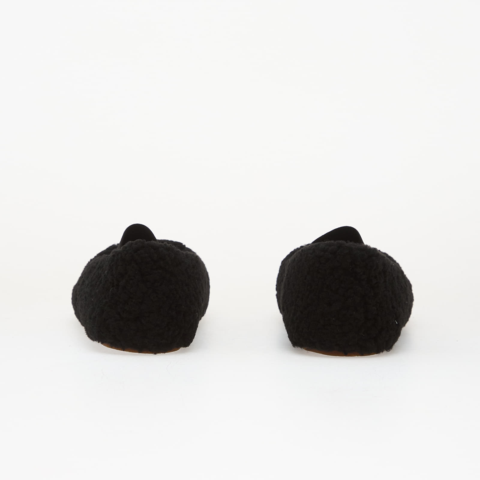 Moon Boot Shearling Ballerina Black