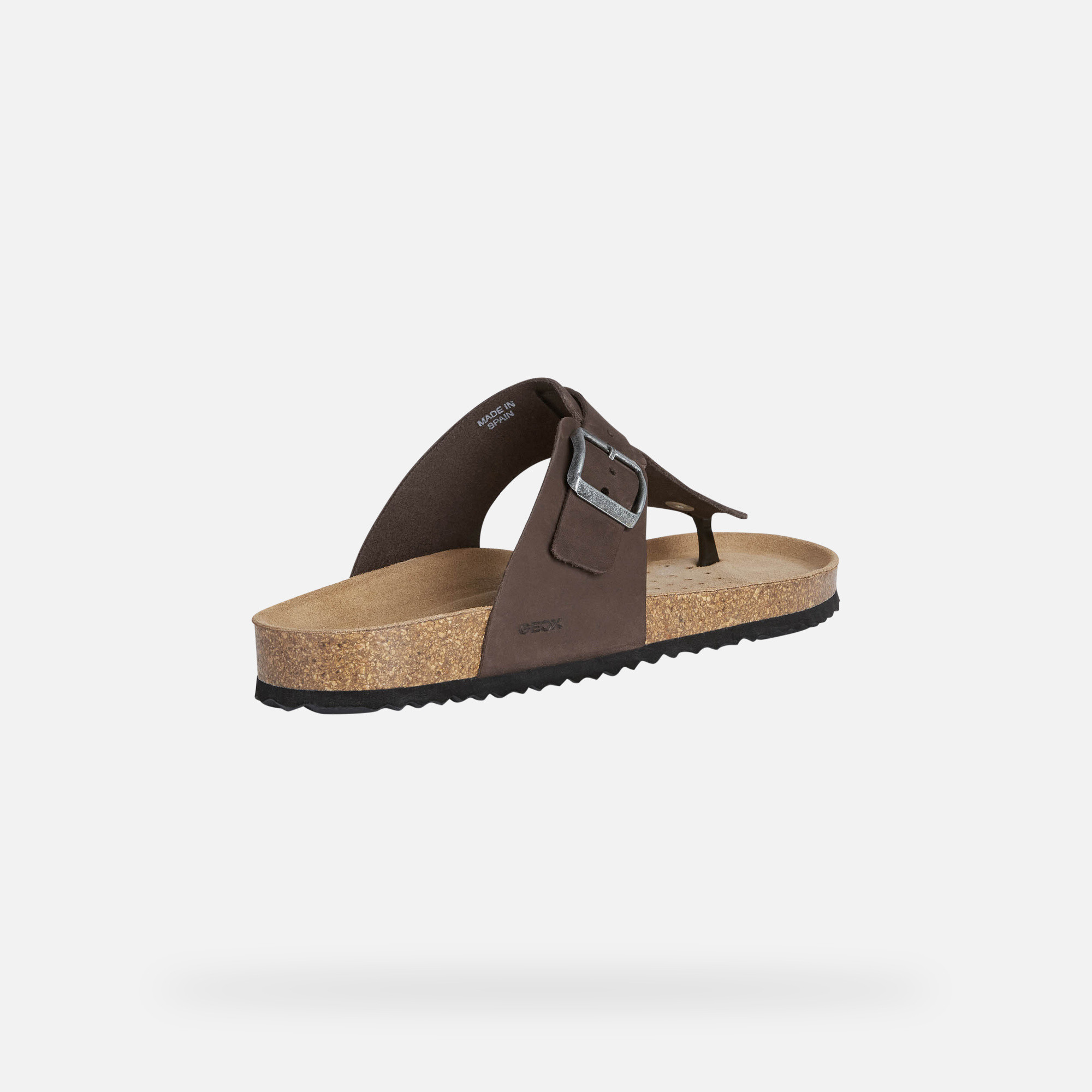 Temno rjavi moški japonki Geox Ghita