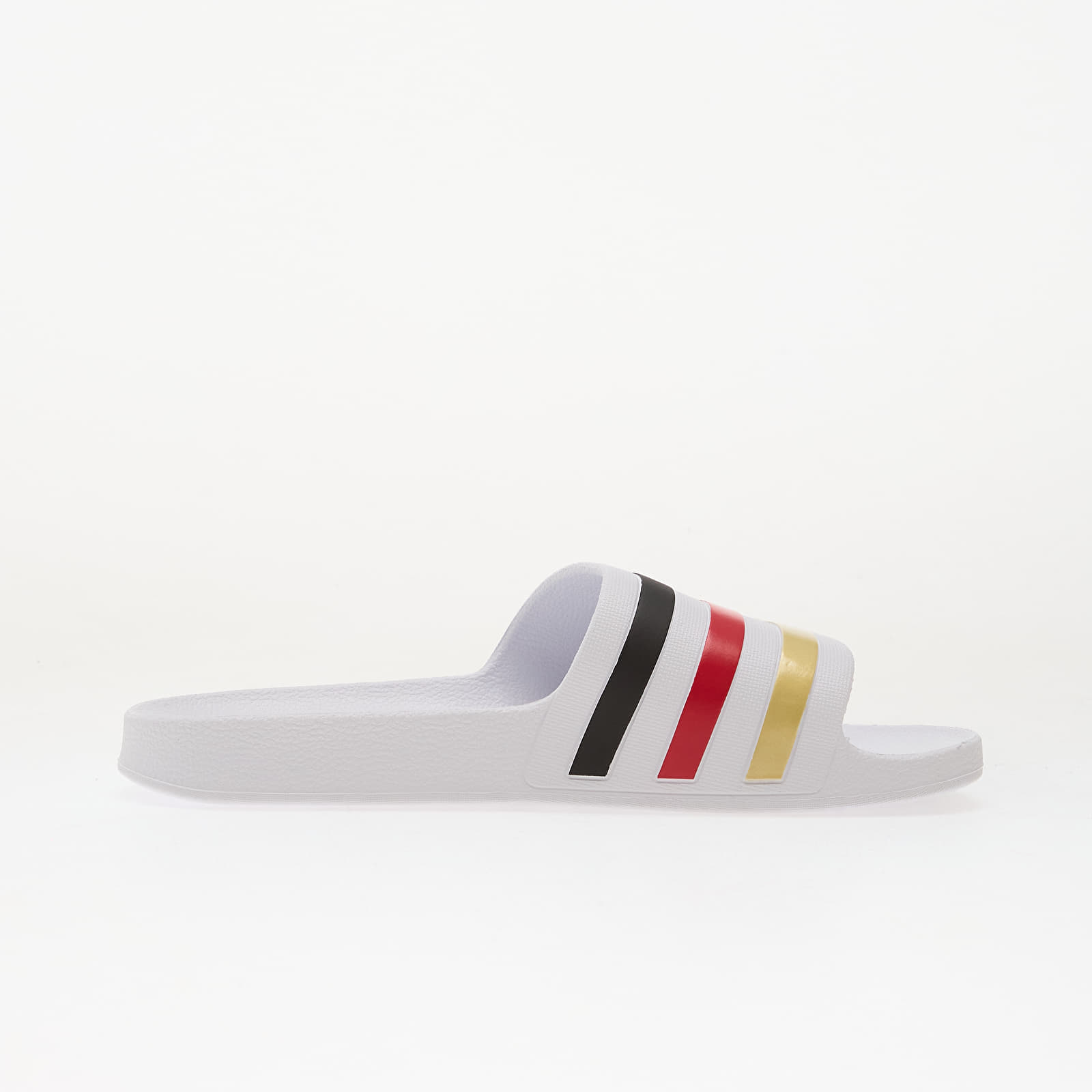 adidas Originals adidas Adilette Aqua Slides Ftwr White/ Core Black/ Gold Met.