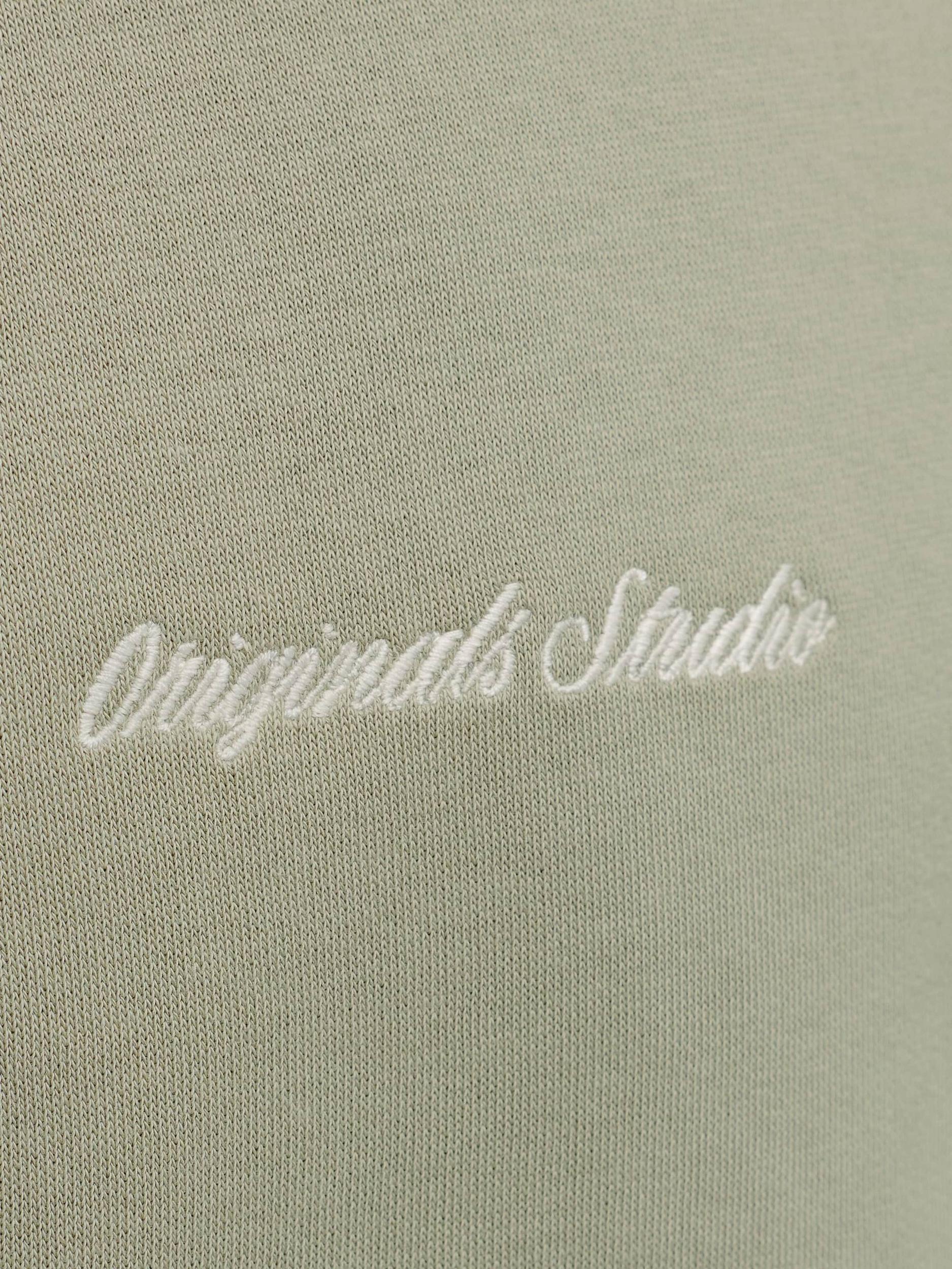 Jack & Jones Junior Majica pastelno zelena / bela