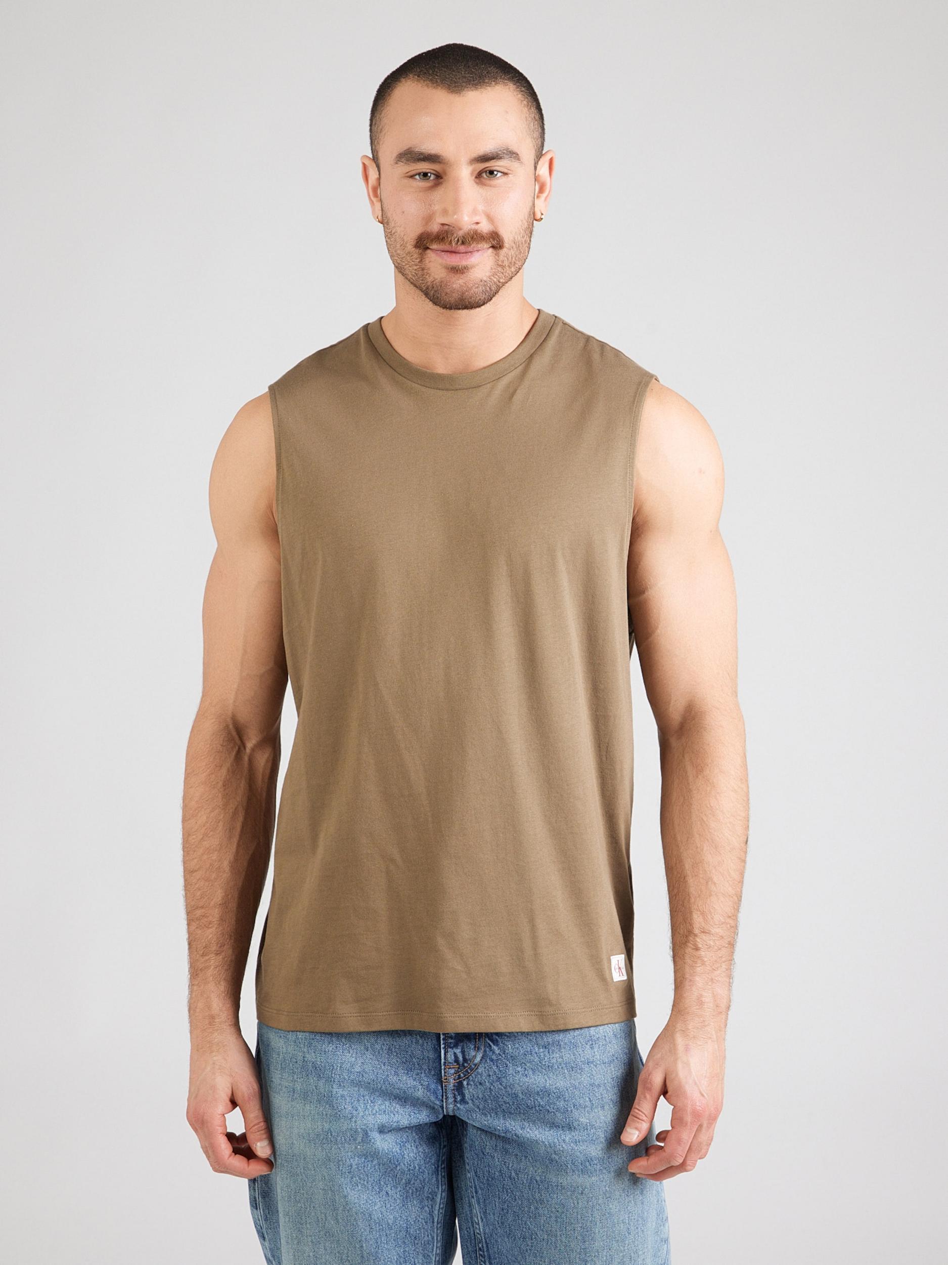 Calvin Klein Jeans Majica pegasto rumena