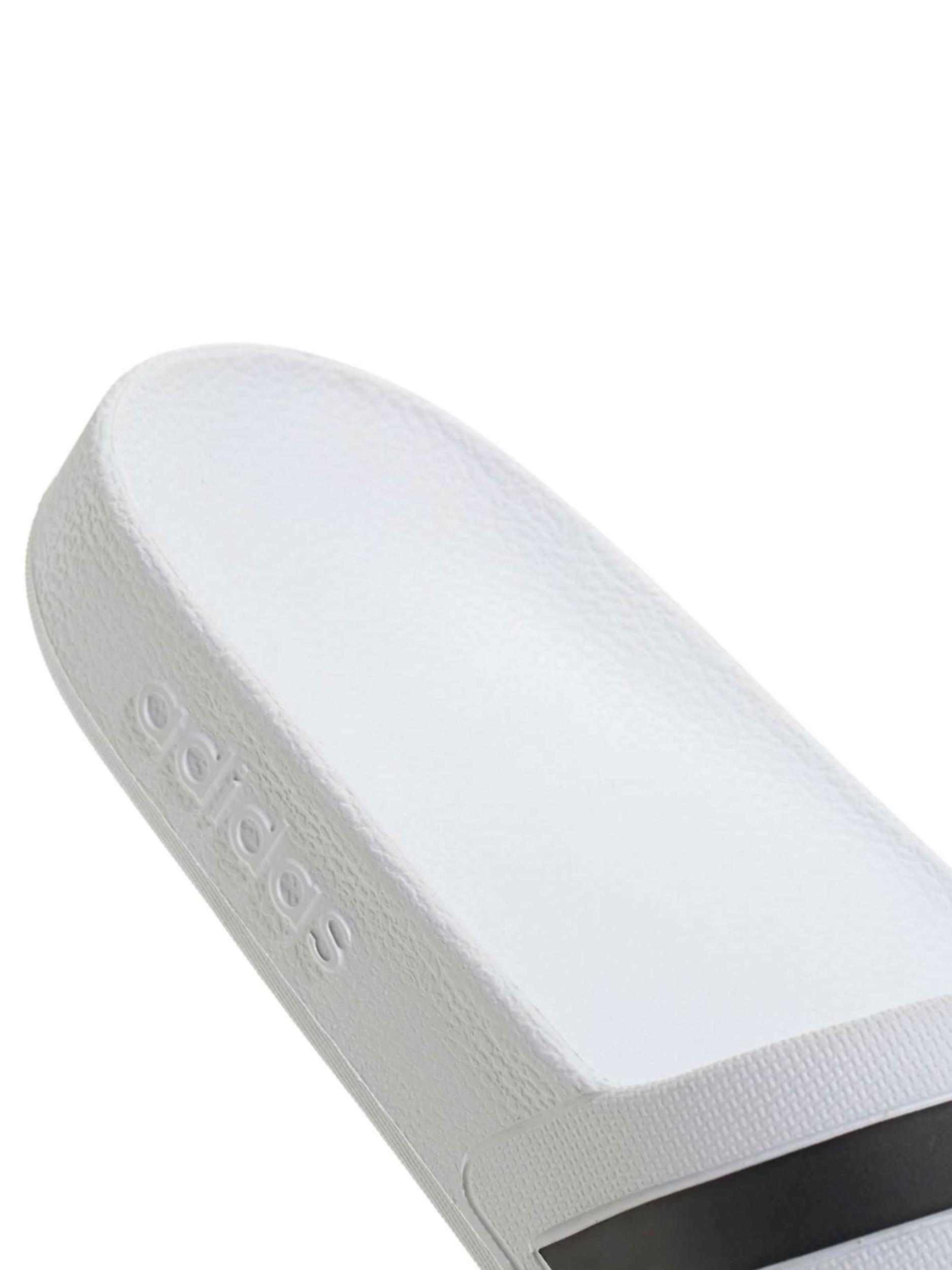 ADIDAS PERFORMANCE Čevelj za na plažo/kopanje 'Adilette Aqua' zlata / merlot / črna / bela