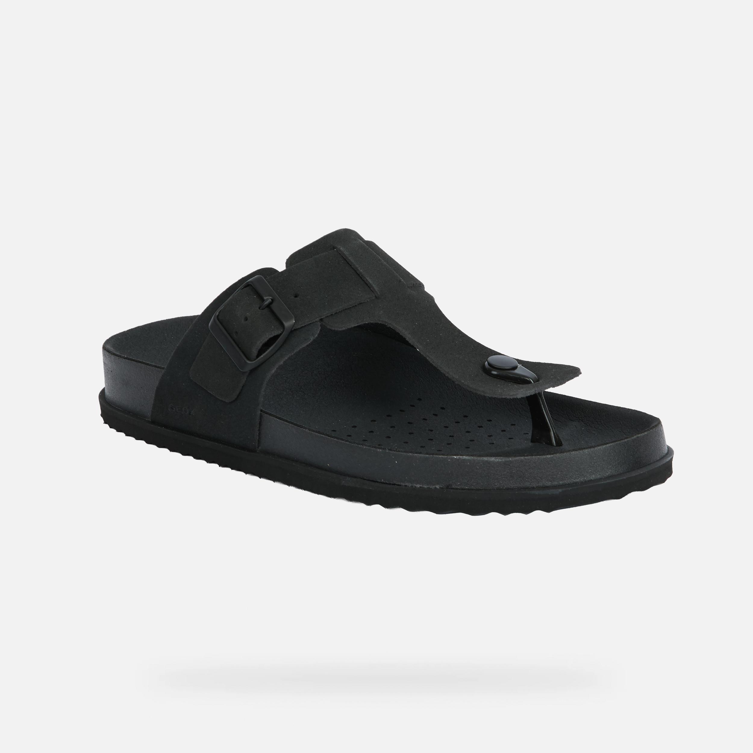 Moški copati Geox Parnaiba črne barve