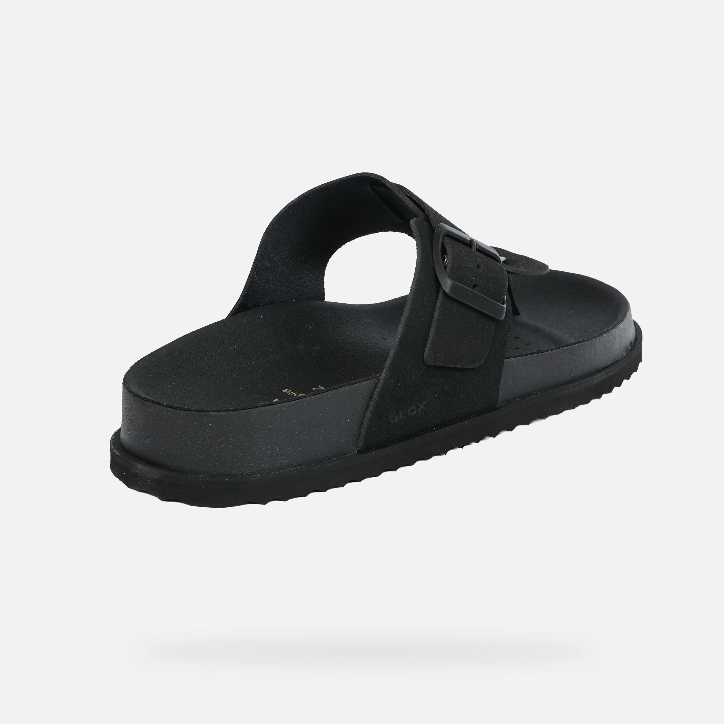 Moški copati Geox Parnaiba črne barve