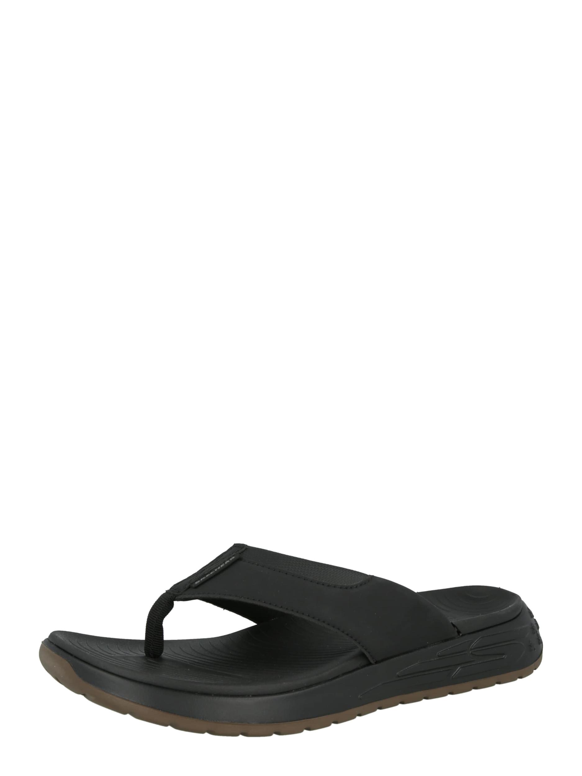 SKECHERS Japonke črna