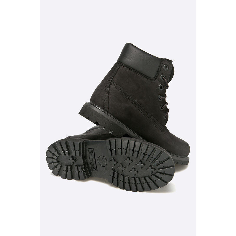 Gležnarji Timberland Premium Boot ženski, črna barva