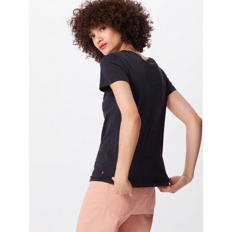 LEVI'S  Majica 'Perfect Tee' staro roza / črna / bela