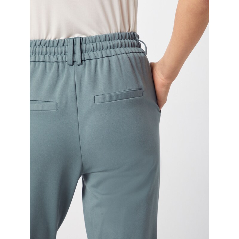 ONLY Hlače z naborki 'Poptrash' žad