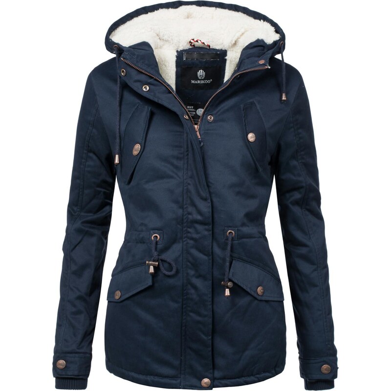 MARIKOO Zimska jakna 'Manolya' mornarska