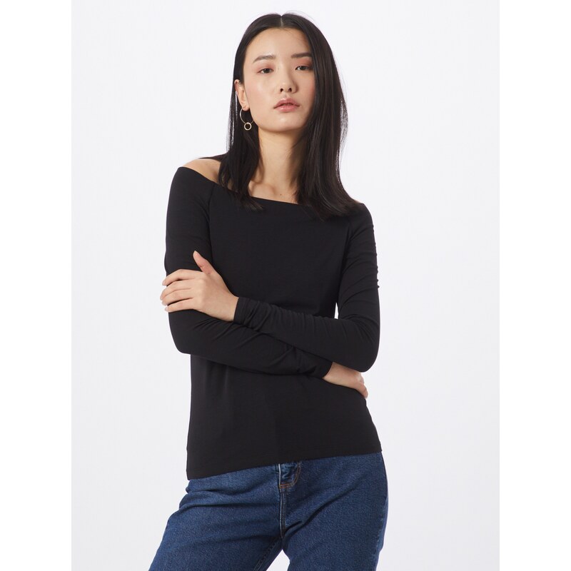 Samsøe Samsøe Majica 'Nana ls 265' črna