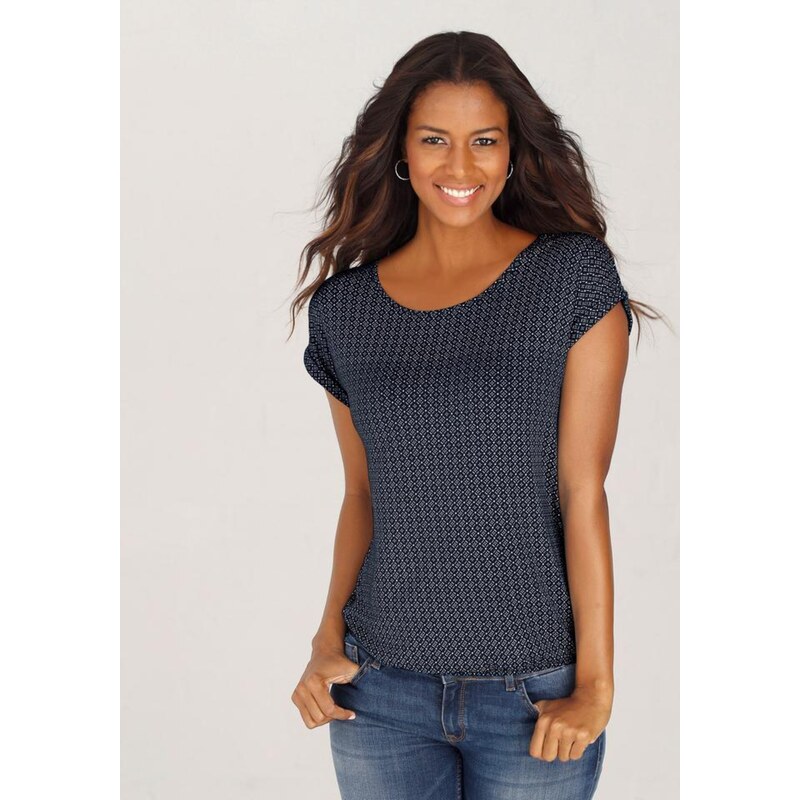 LASCANA Majica mornarska / črna