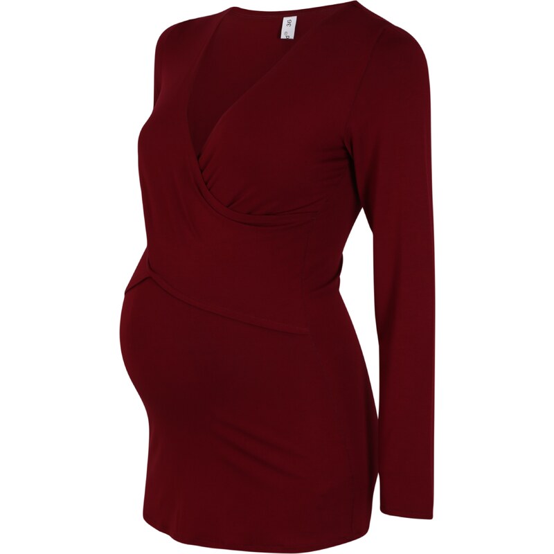 Bebefield Majica 'Evelina' vinsko rdeča