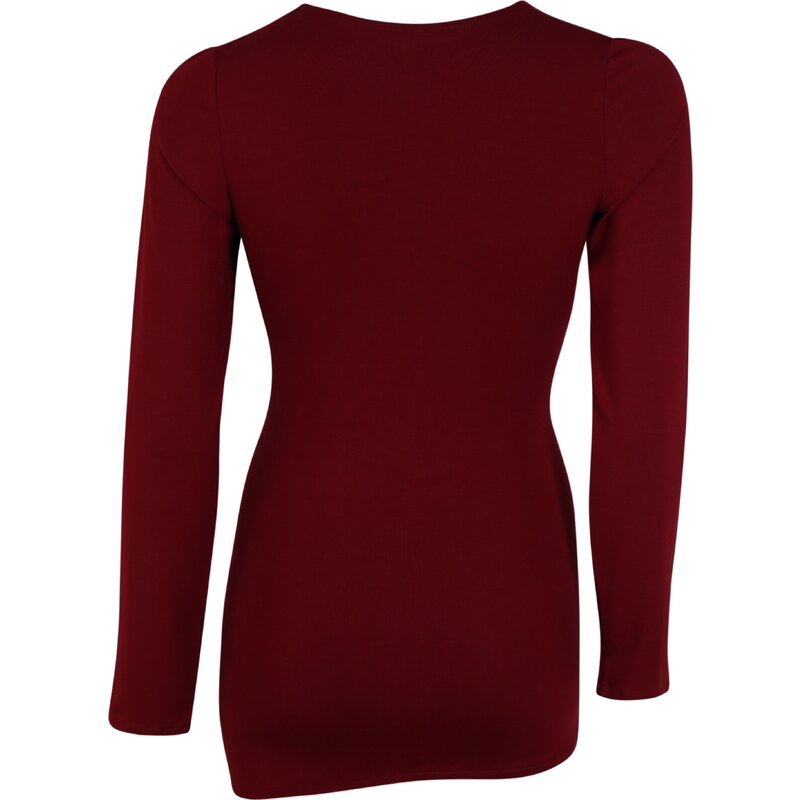 Bebefield Majica 'Evelina' vinsko rdeča