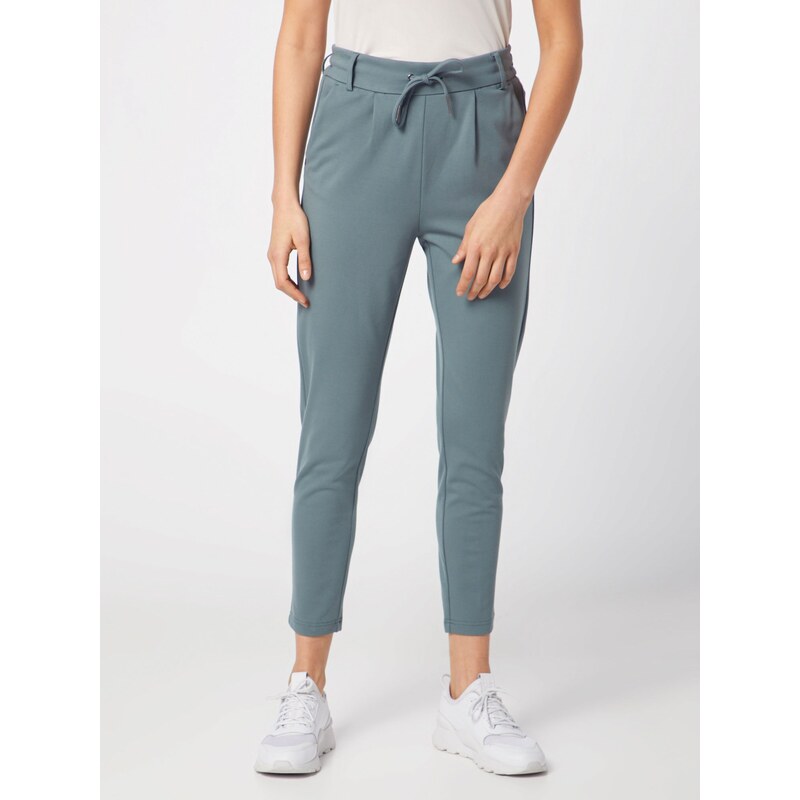 ONLY Hlače z naborki 'Poptrash' žad