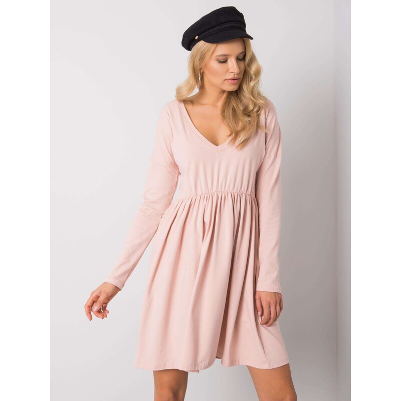 RUE PARIS Dress-RV-SK-6008.19X-Light Pink