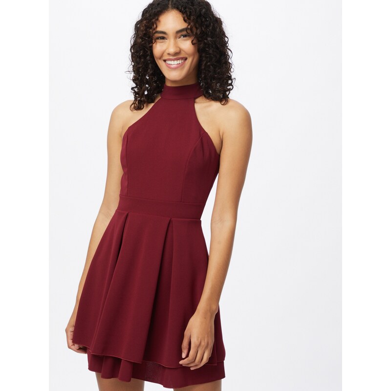 WAL G. Obleka vinsko rdeča