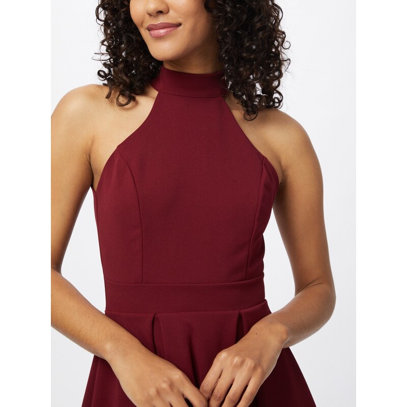 WAL G. Obleka vinsko rdeča