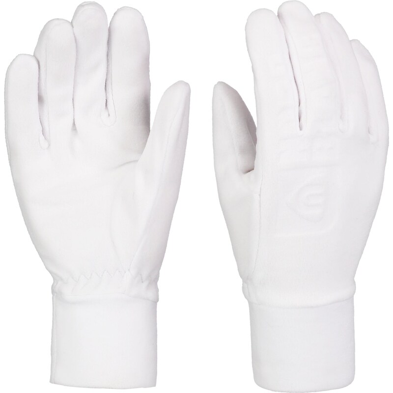 Nordblanc Bele ženske rokavice iz flisa NECESSARY