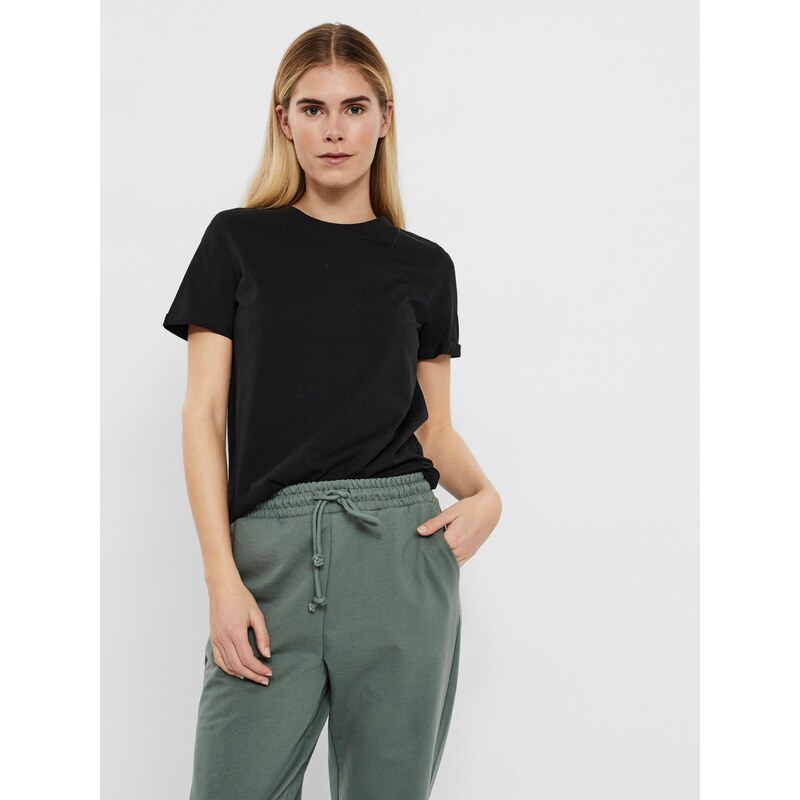 VERO MODA Majica 'VMPaula' črna