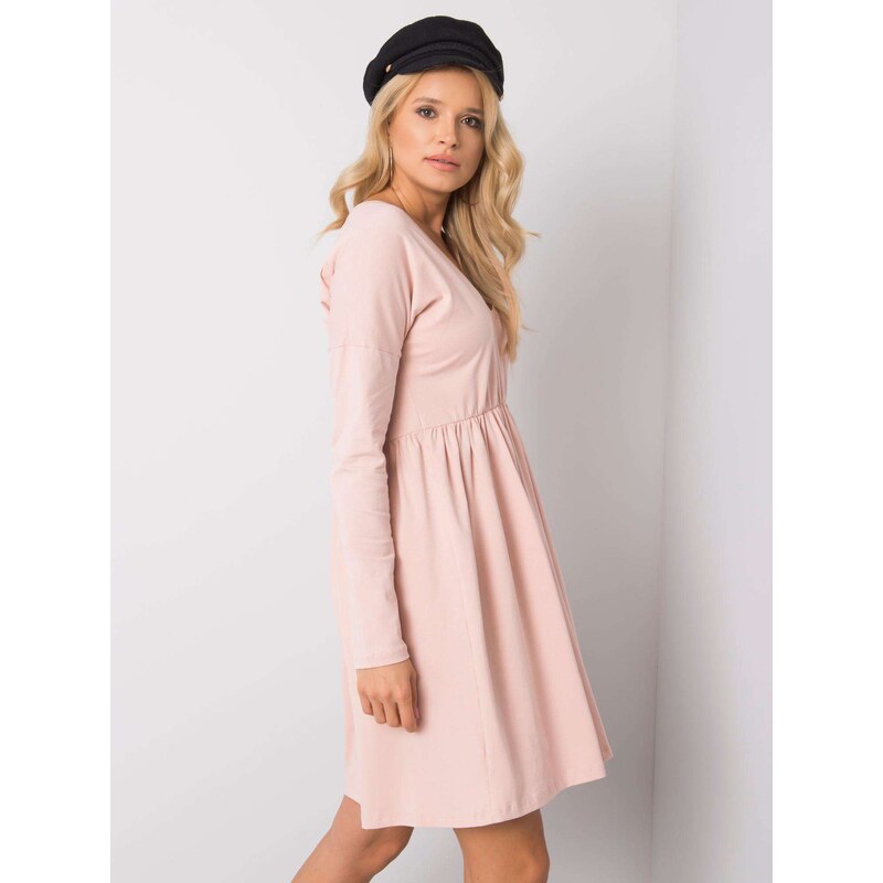 RUE PARIS Dress-RV-SK-6008.19X-Light Pink