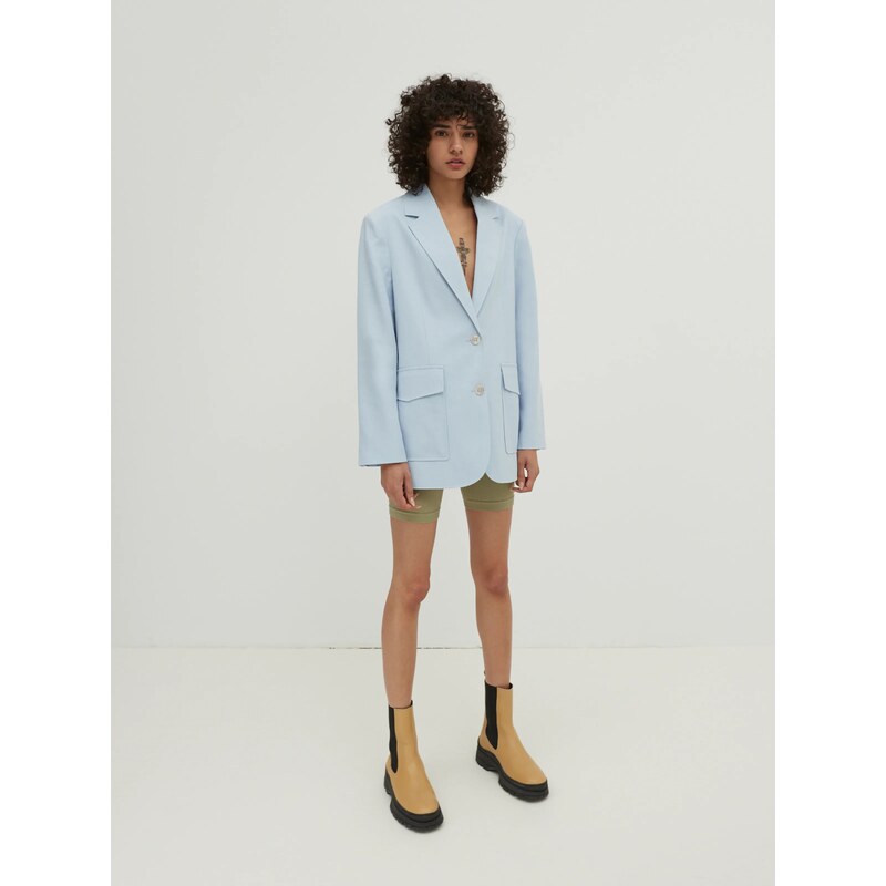 EDITED Blazer 'June' svetlo modra