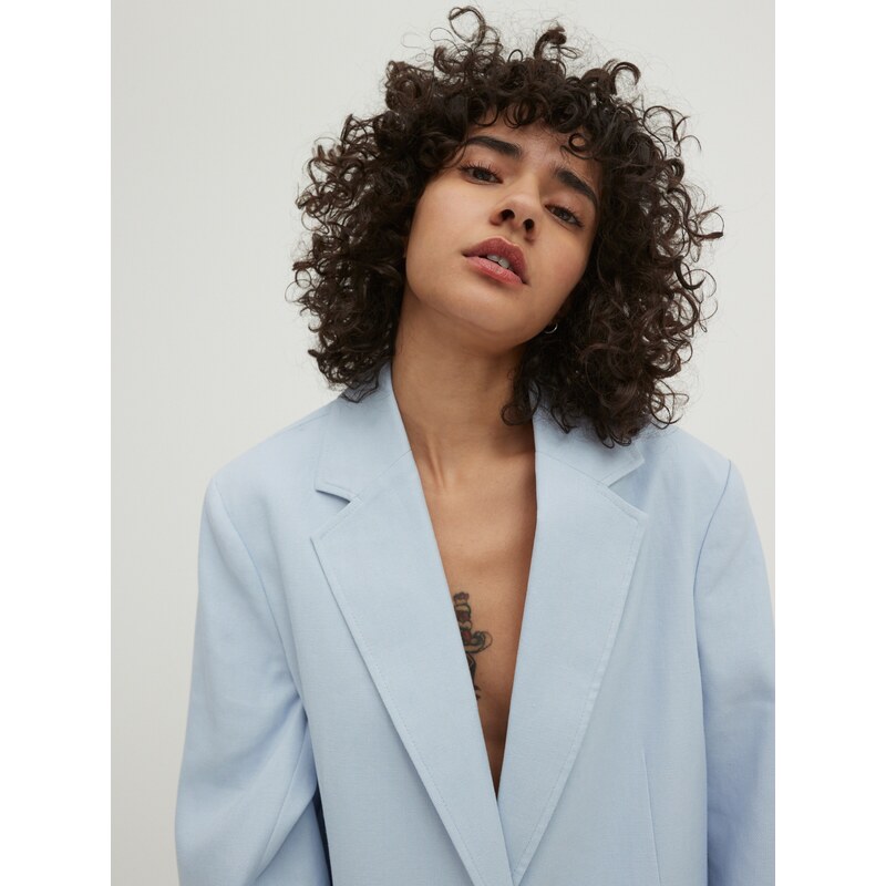 EDITED Blazer 'June' svetlo modra