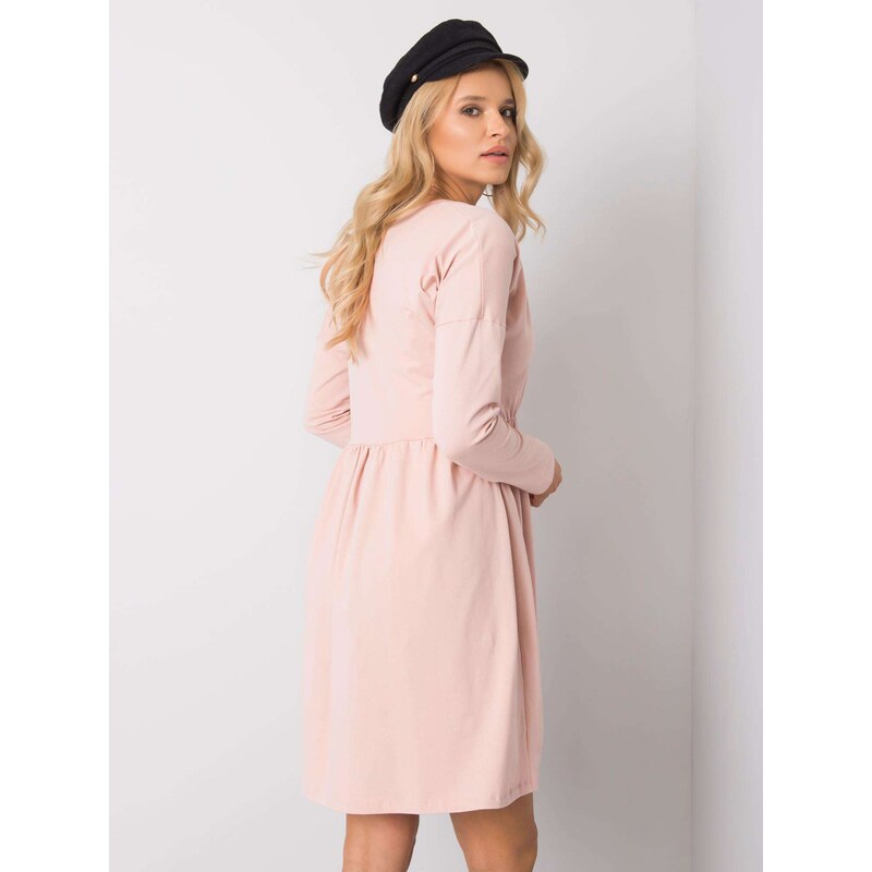 RUE PARIS Dress-RV-SK-6008.19X-Light Pink