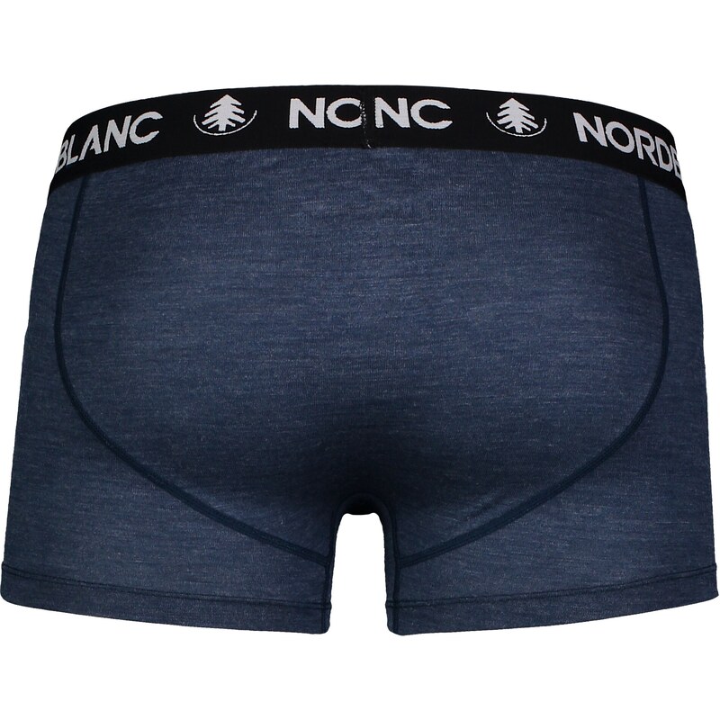Nordblanc Modri moški osnovni sloj merino kratke hlače HAVEN