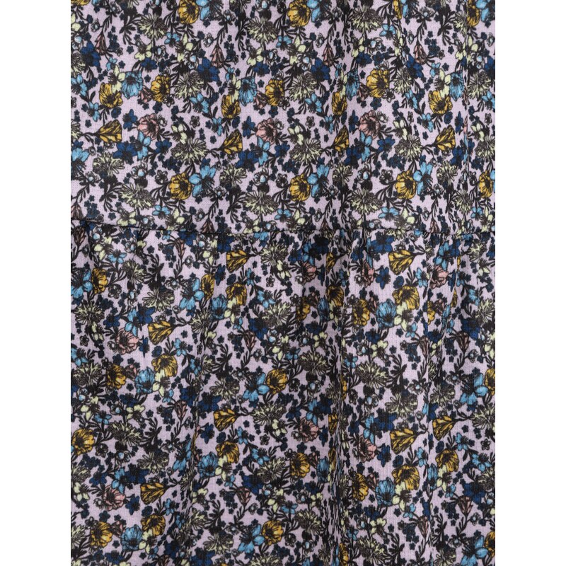 River Island Obleka mornarska / turkizna / rumena / svetlo roza / črna