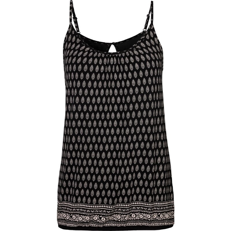 LASCANA Top črna / bela