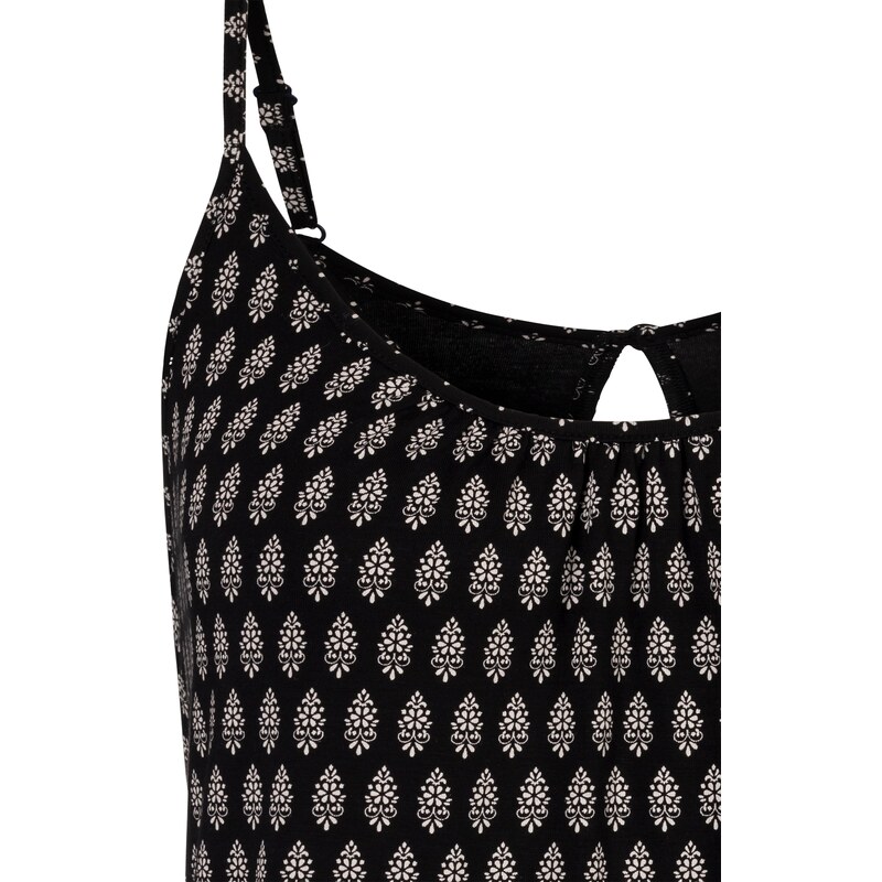 LASCANA Top črna / bela