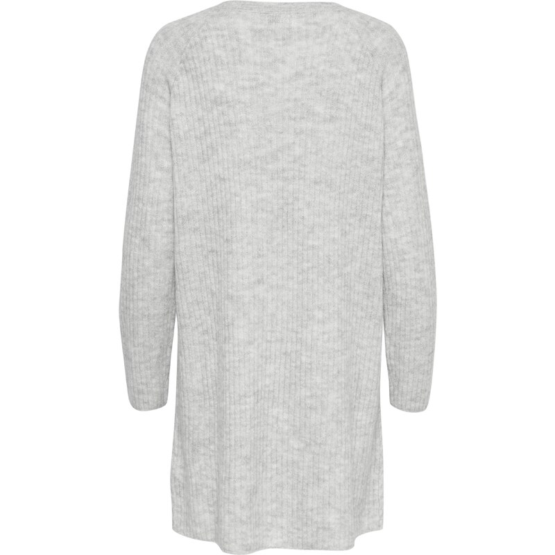 ONLY Pletena obleka 'ONLCarol' svetlo siva