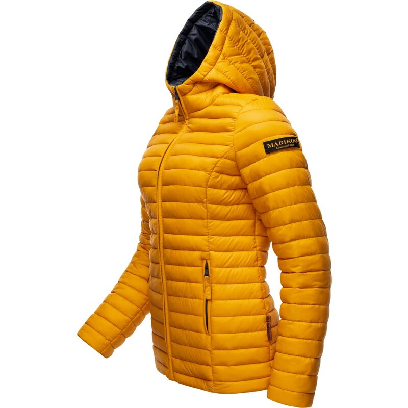 MARIKOO Prehodna jakna 'Asraa' rumena