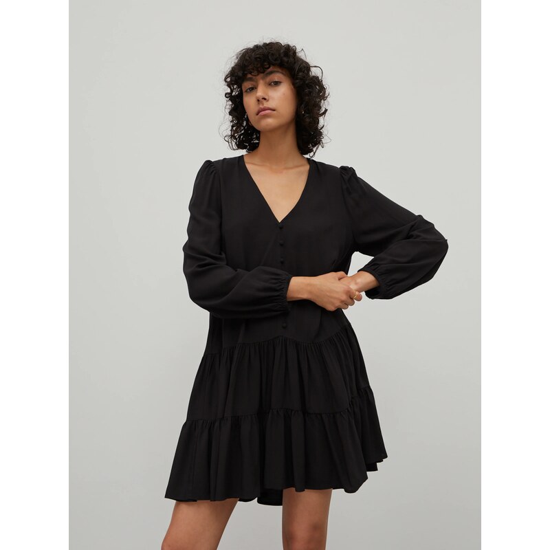 EDITED Obleka 'Eileen' črna