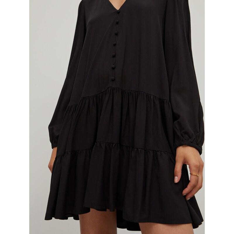 EDITED Obleka 'Eileen' črna